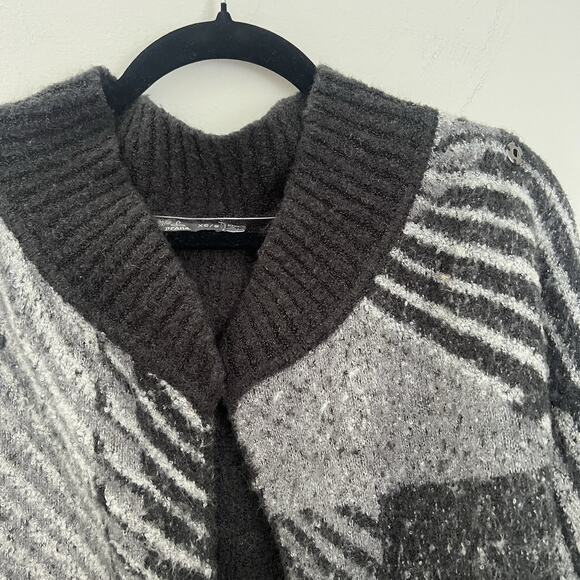 Prana Celadine Sweater Women's Cardigan Wrap Size XS S Oversized Cozy Wrap‎ Wool - Picture 10 of 14